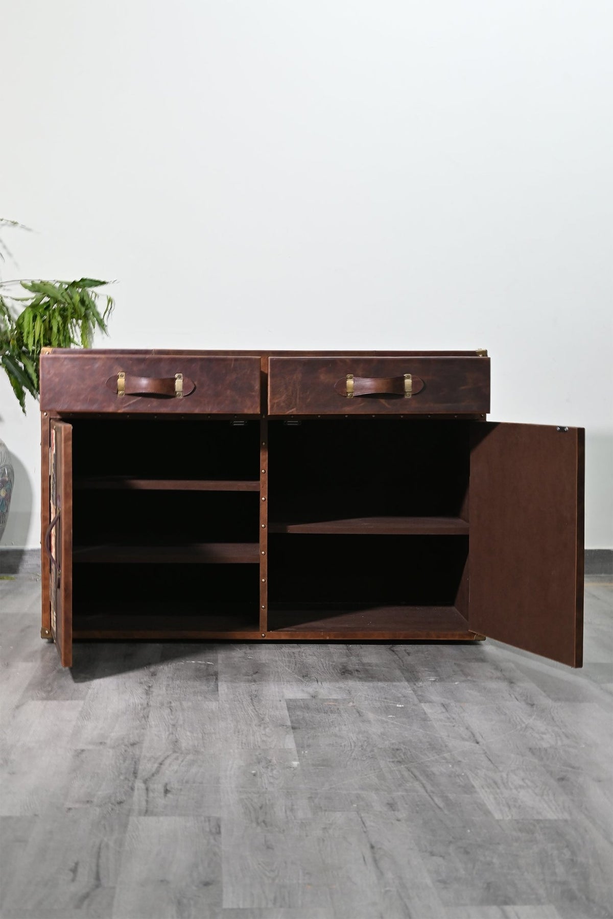 Zenobia kilim chest of drawers — drawer detail — Art Avenue