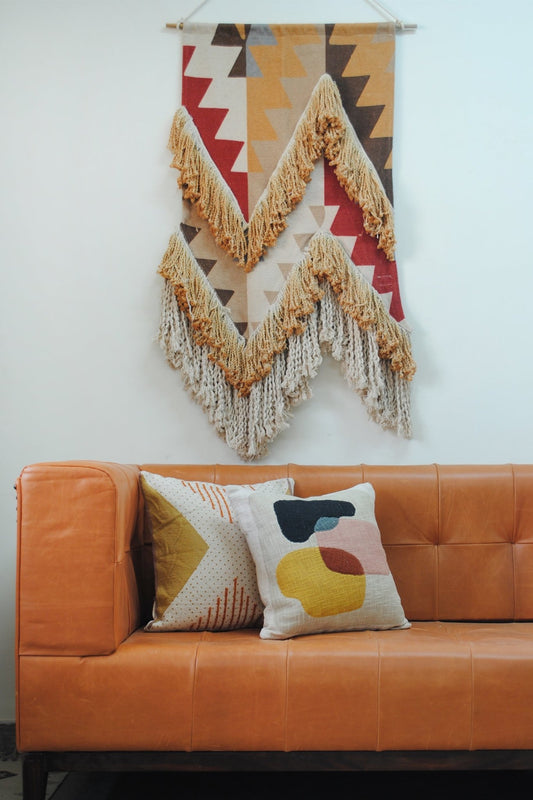 Canine handwoven kilim wall hanging — Art Avenue
