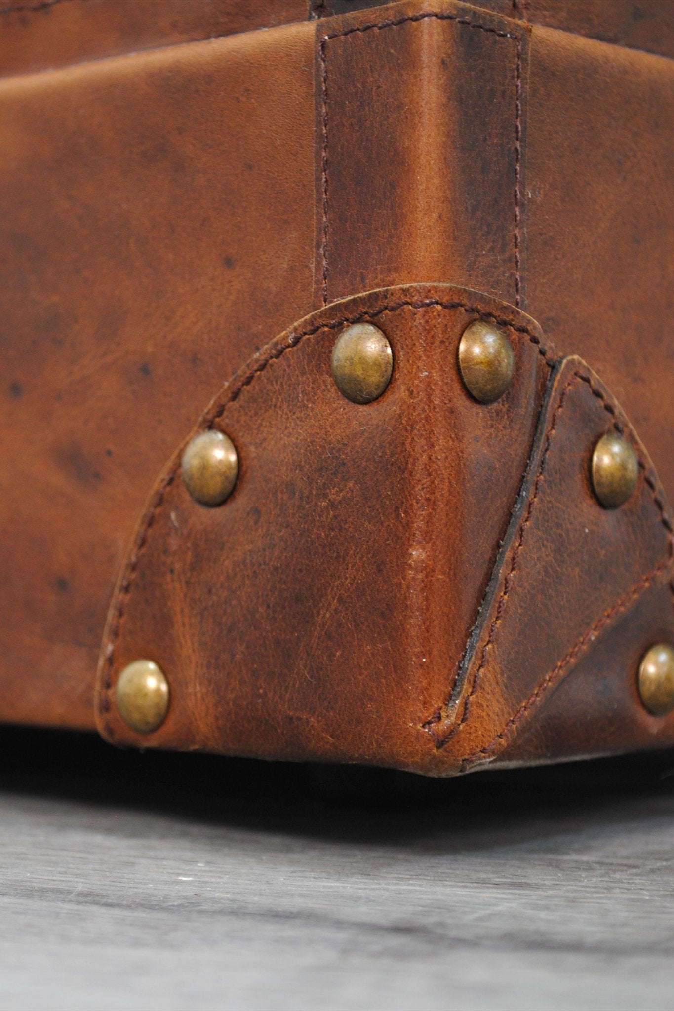 Merriam kilim trunk — open view — Art Avenue