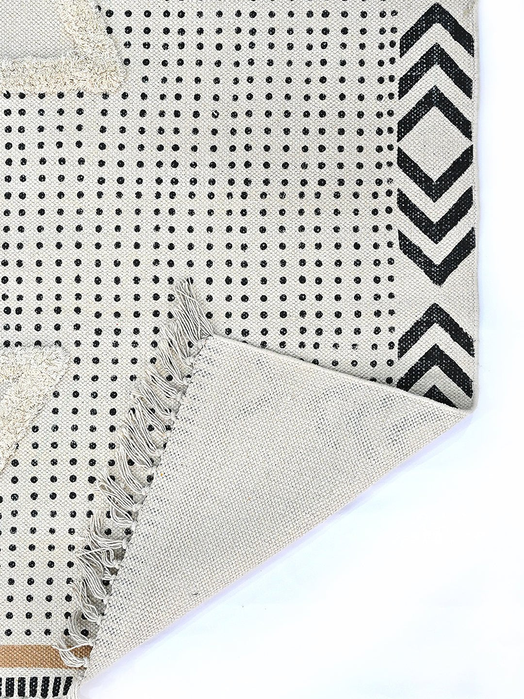 ADEOLA - BLOCK PRINTED RUG - ART AVENUE