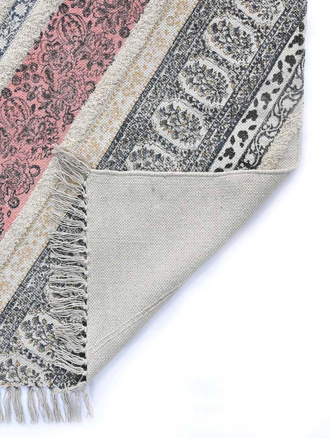 ALWAR - BLOCK PRINTED RUG - ART AVENUE