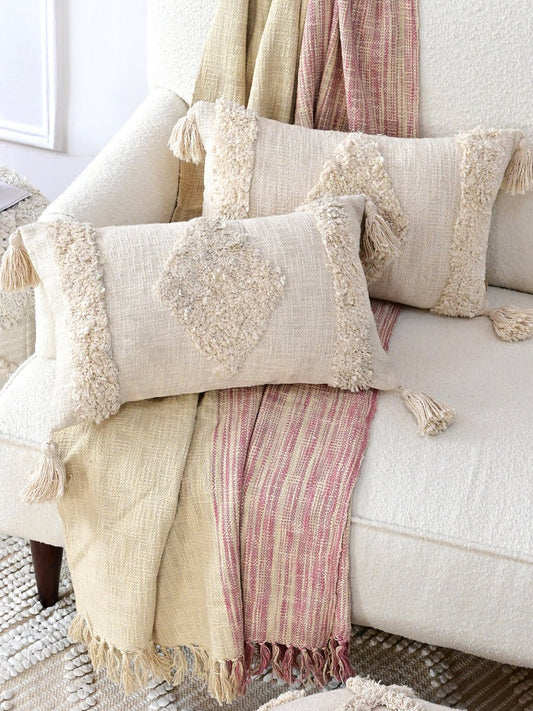 Sirsy Overdyed Shaggy Lumbar Cushion Cover — Art Avenue