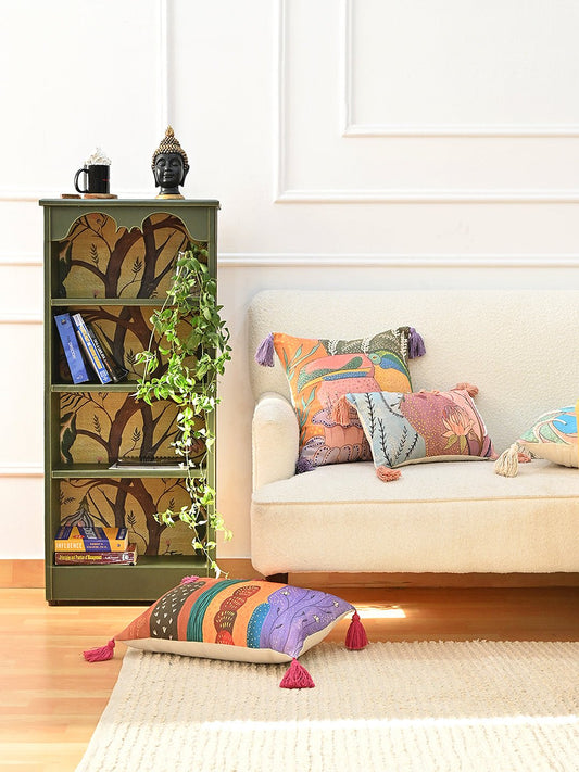 SPIREA - LEATHER STORAGE SHELF - ART AVENUE
