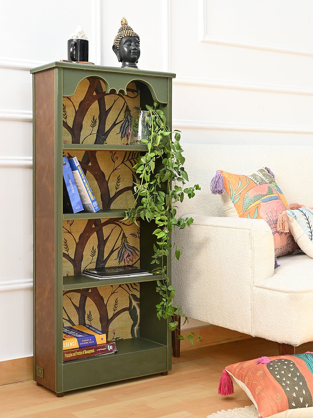 SPIREA - LEATHER STORAGE SHELF - ART AVENUE