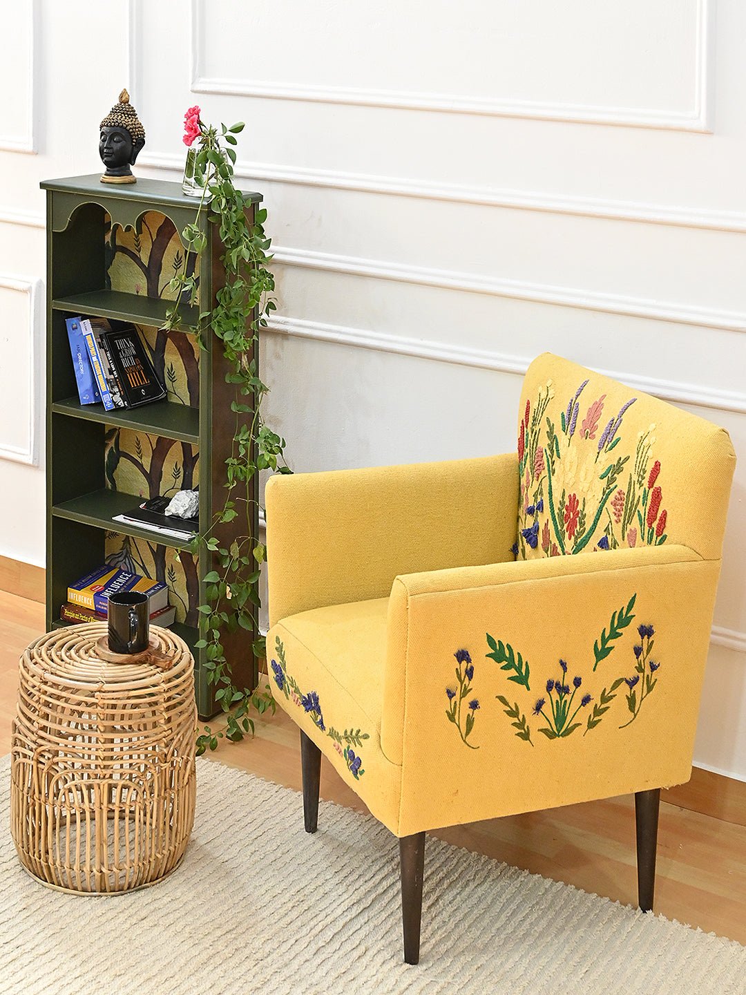 SPIREA - LEATHER STORAGE SHELF - ART AVENUE