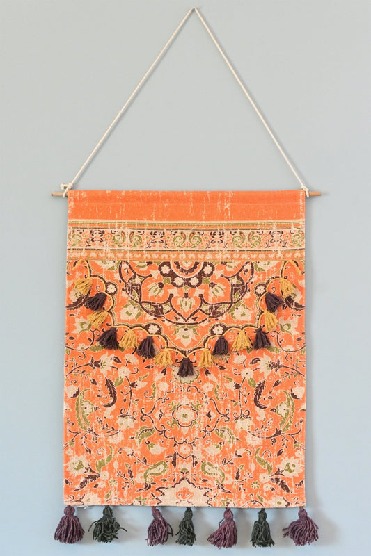 Rampage handwoven kilim wall hanging — Art Avenue