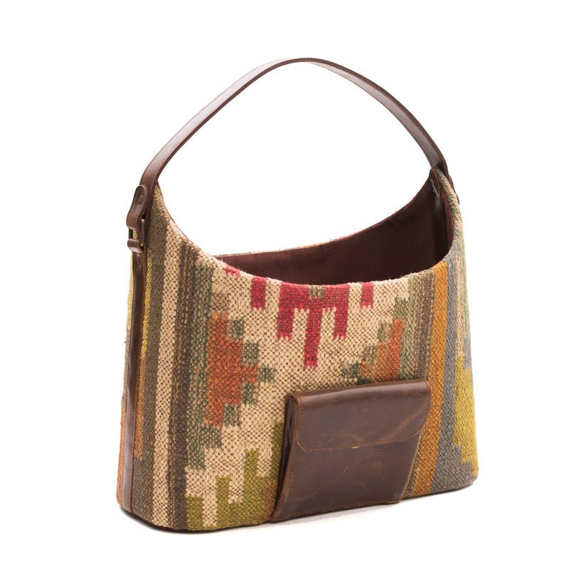 BRANDON- KILIM BASKET - ART AVENUE
