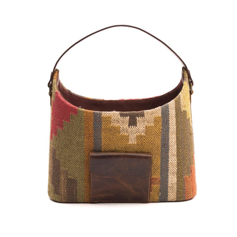 BRANDON- KILIM BASKET - ART AVENUE