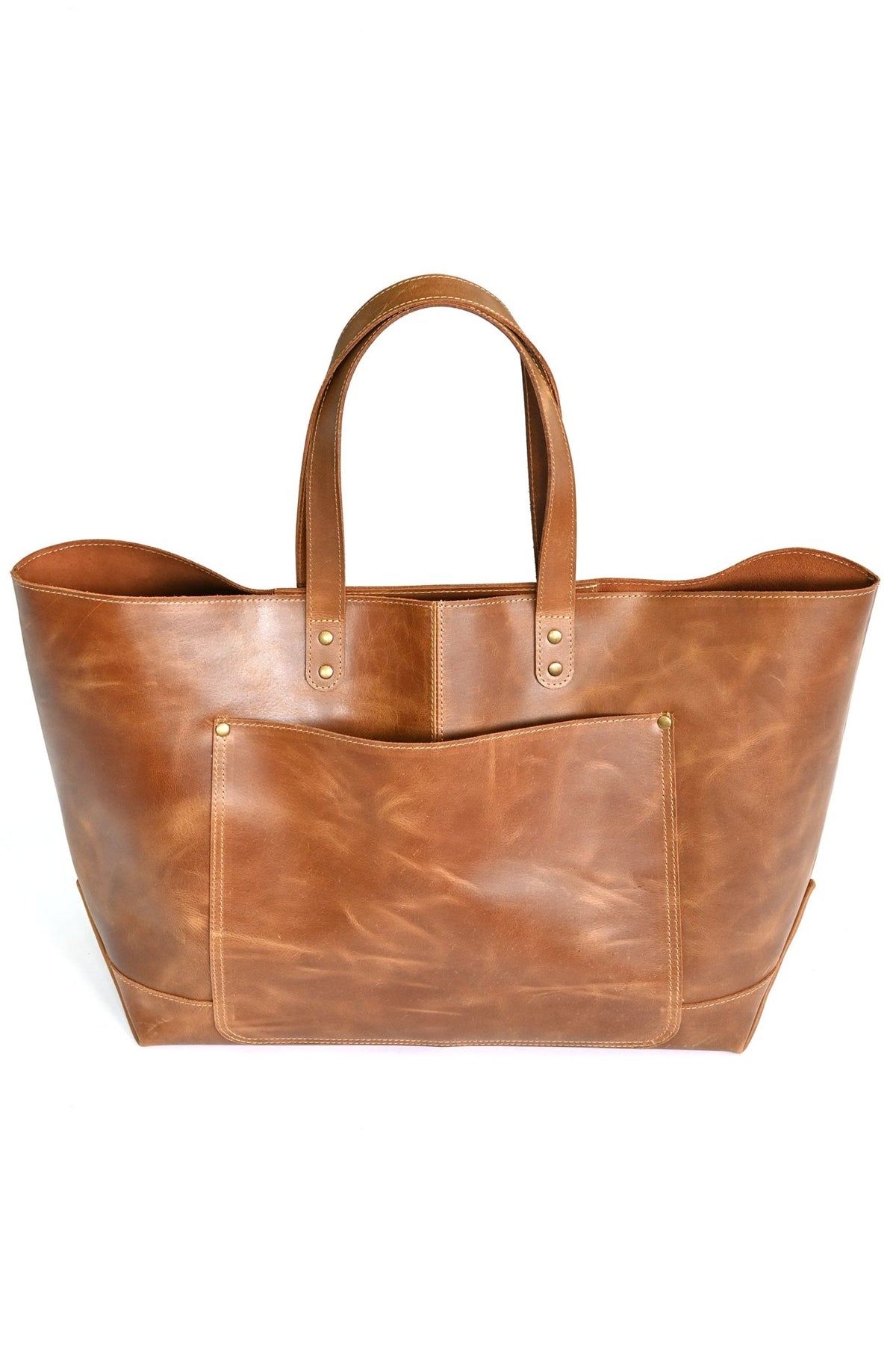 Kelly leather handbag, second view — Art Avenue
