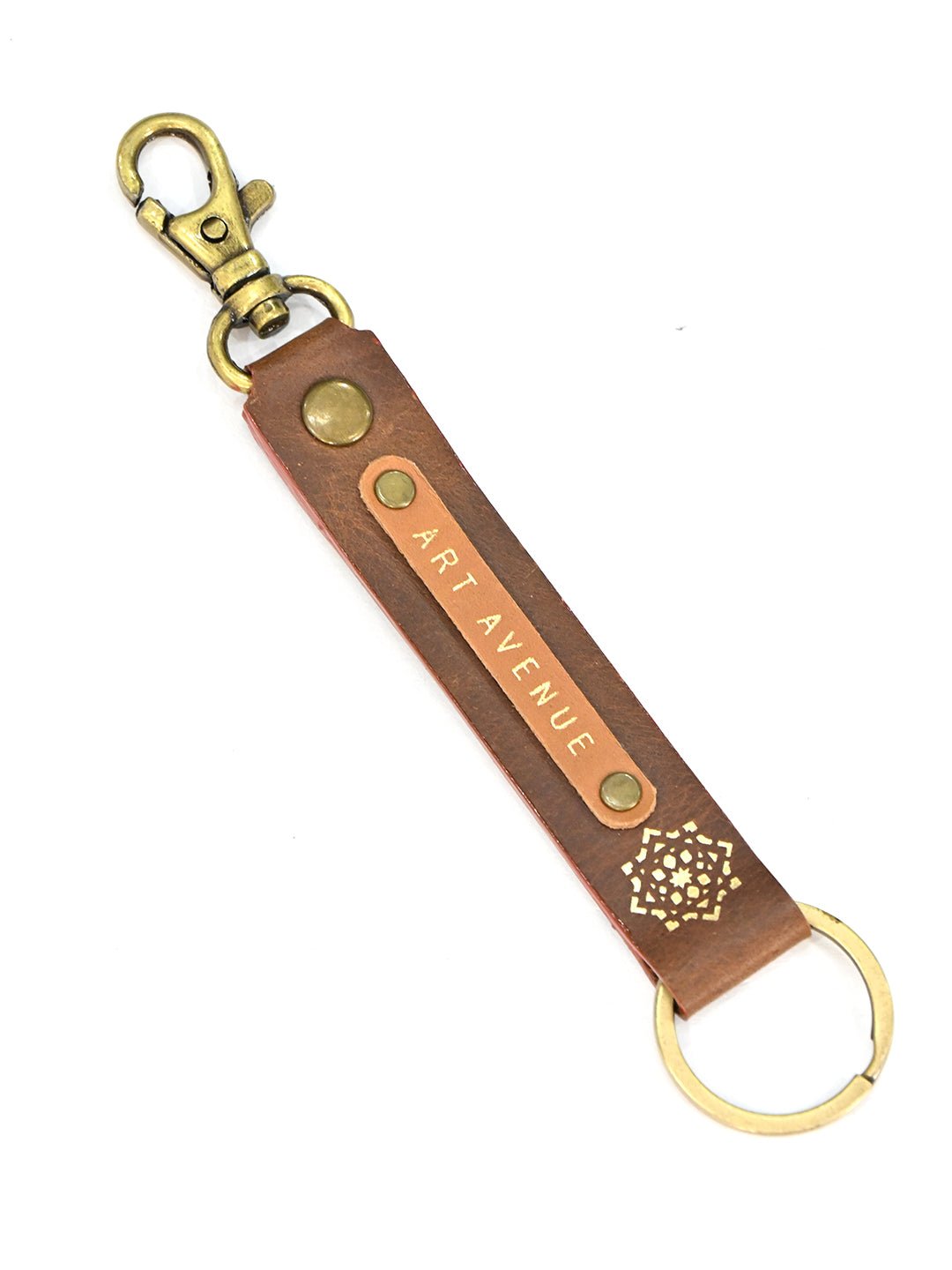 STYLISH LEATHER KEYCHAIN 3 - ART AVENUE