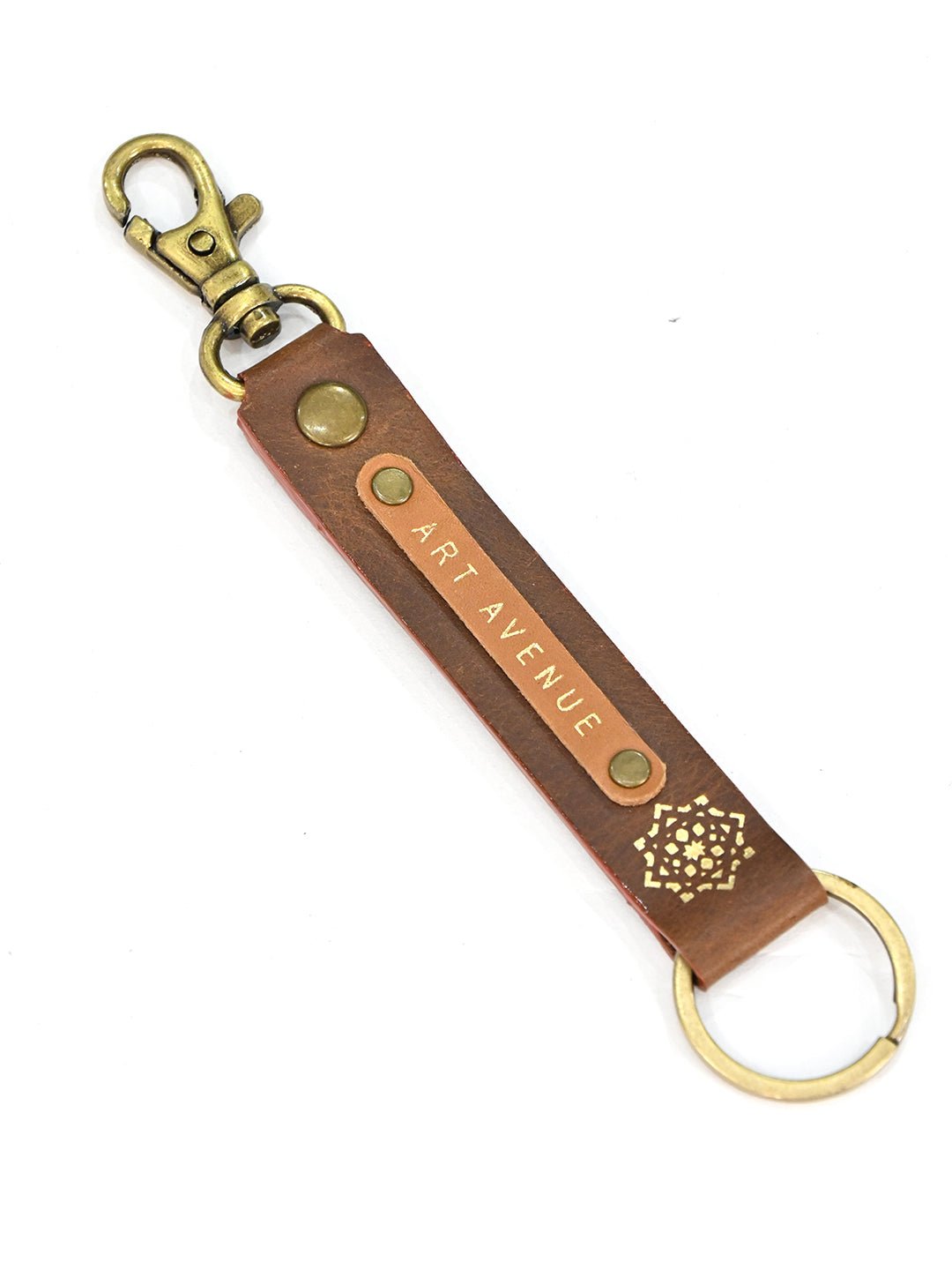 STYLISH LEATHER KEYCHAIN 3 - ART AVENUE
