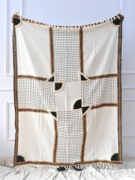 POLKA DOT - BLOCK PRINTED THROW - ART AVENUE