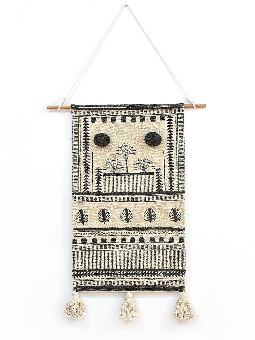FATTORIA - COTTON BLOCK PRINTED WALL HANGING - ART AVENUE