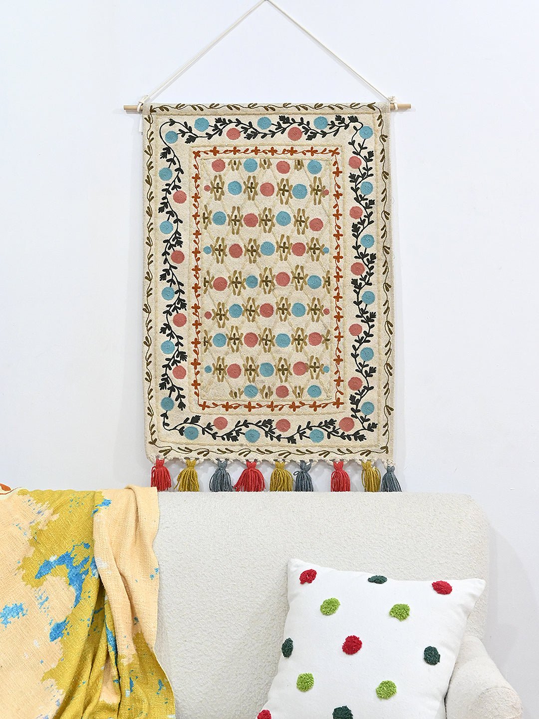 ORBIT - COTTON WALL HANGING - ART AVENUE
