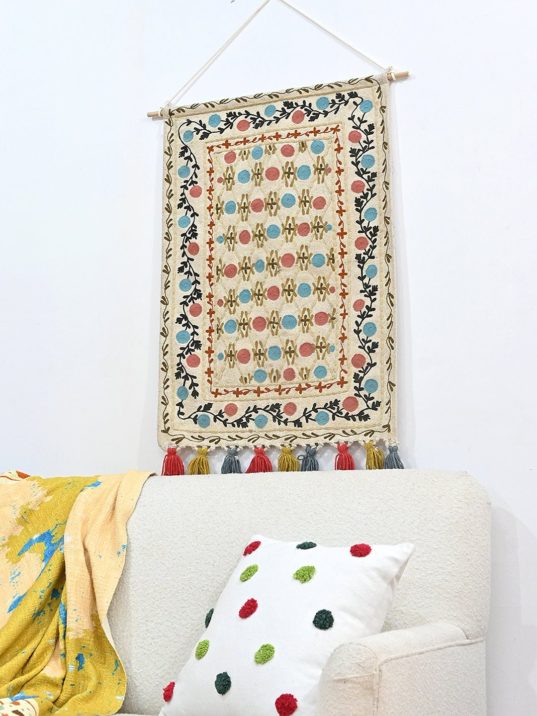 ORBIT - COTTON WALL HANGING - ART AVENUE