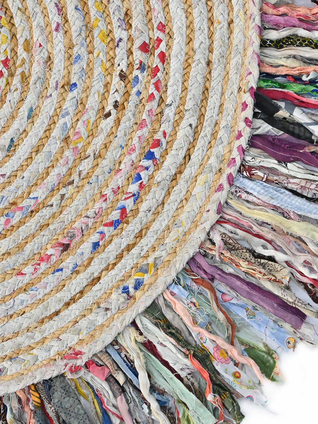 HENRY- ROUND JUTE CHINDI RUG - ART AVENUE