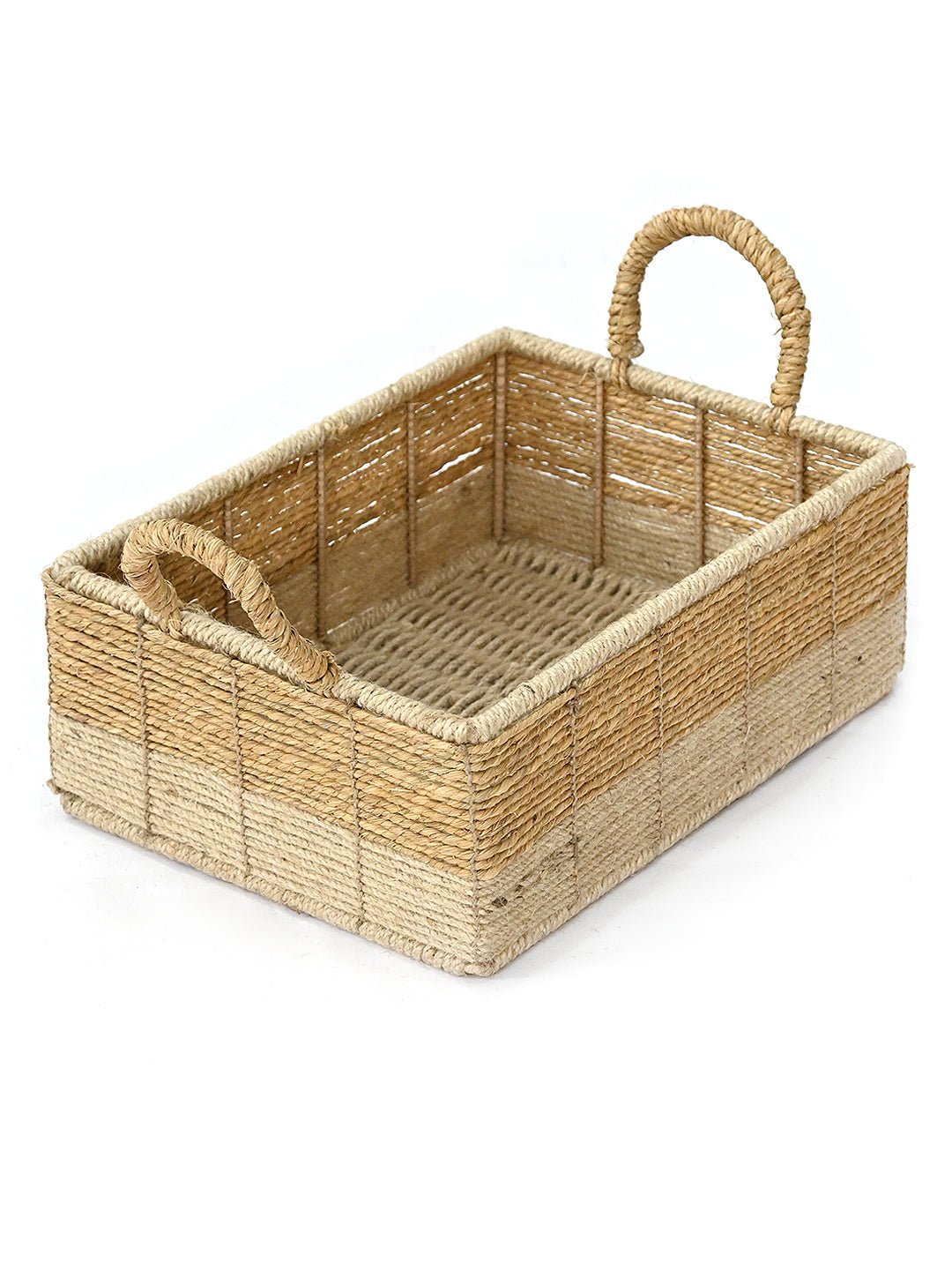 MIMOSA-MULTIPURPOSE JUTE BASKET - ART AVENUE