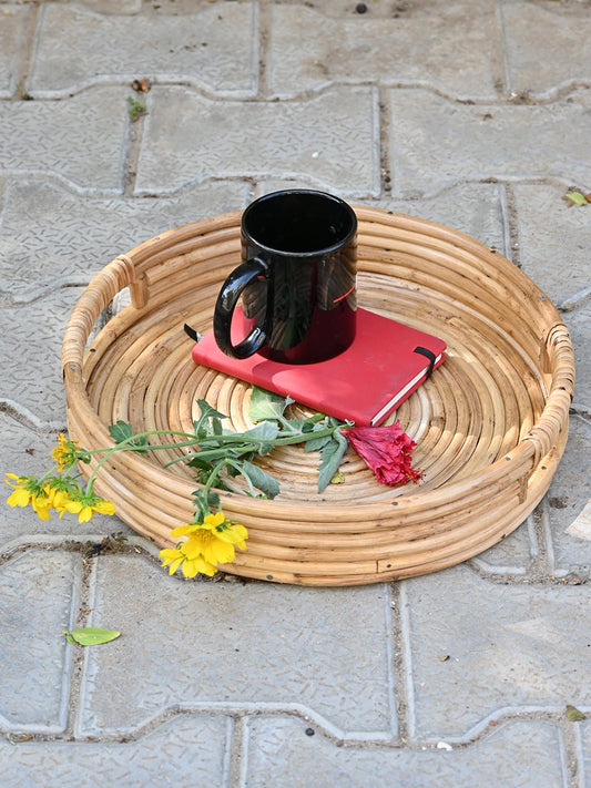 HOBART - MULTIPURPOSE BAMBOO BASKET & TRAY - ART AVENUE