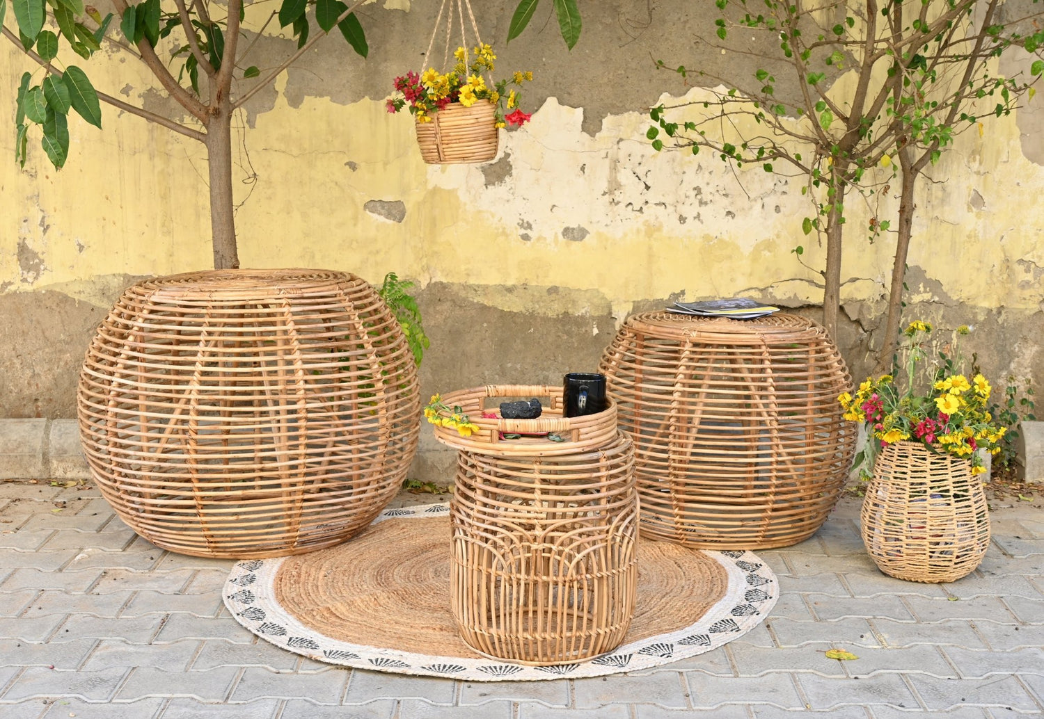 NEVADA - MULTIPURPOSE BAMBOO TABLE - ART AVENUE