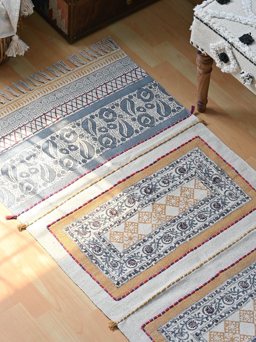 FREETOWN - BLOCK PRINTED FLOOR RUNNER - ART AVENUE