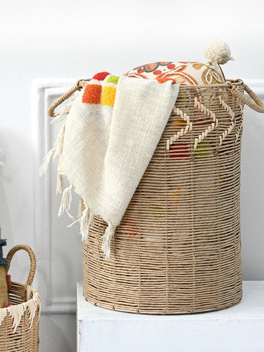 MERLOT - MULTIPURPOSE JUTE BASKET - ART AVENUE