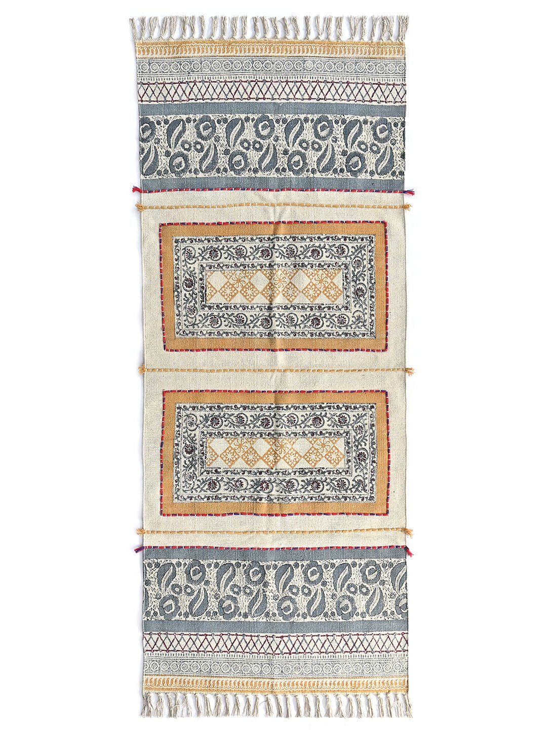 FREETOWN - BLOCK PRINTED FLOOR RUNNER - ART AVENUE