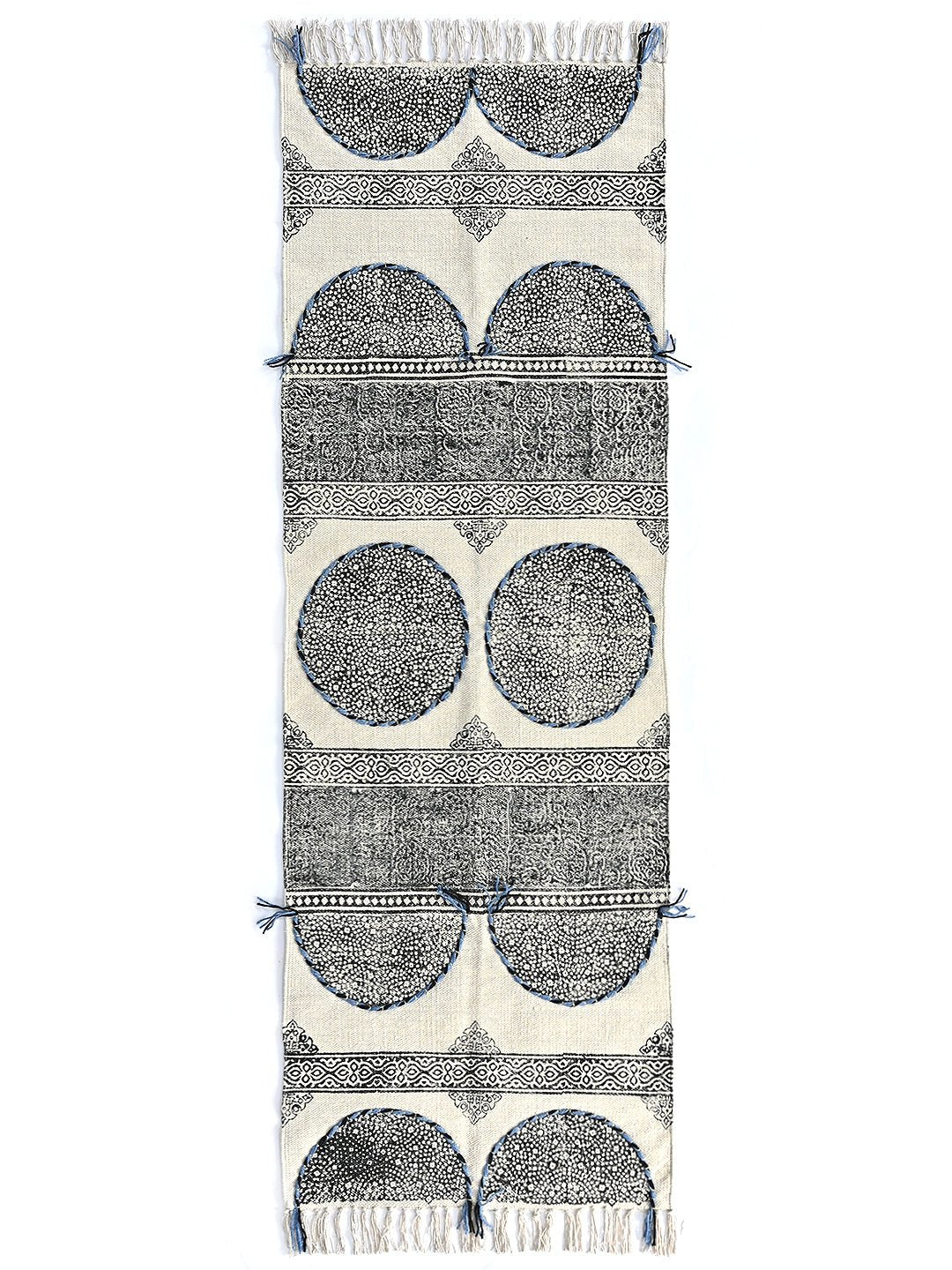 Gitega block-printed runner multiple lengths — Art Avenue Jaipur