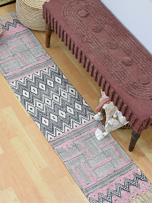 LOUIS - BLOCK PRINTED FLOOR RUNNER - ART AVENUE