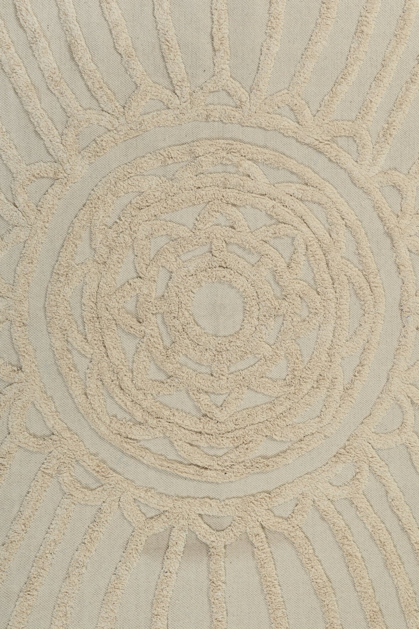 INDIANA - HAND EMBROIDERED COTTON RUG - ART AVENUE
