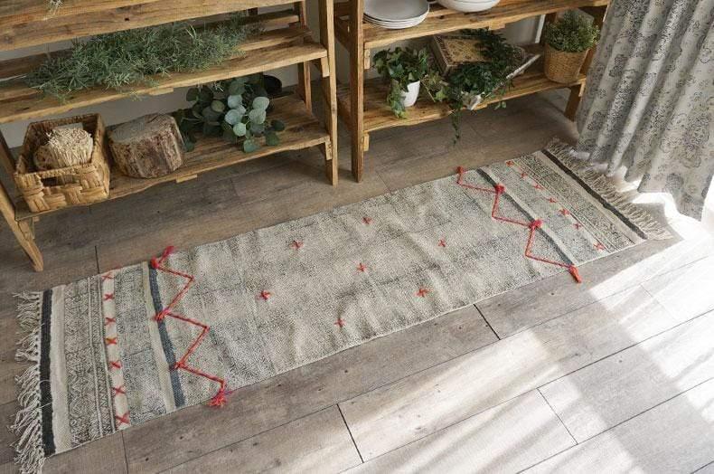 Abuja block-printed runner multiple lengths — Art Avenue Jaipur
