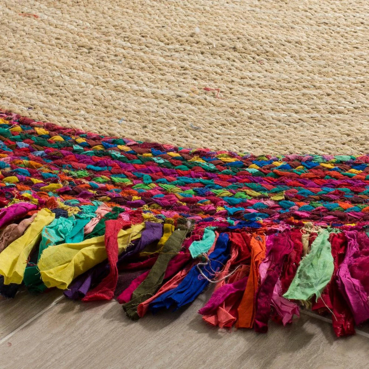 ALACIA - ROUND JUTE RUG - ART AVENUE