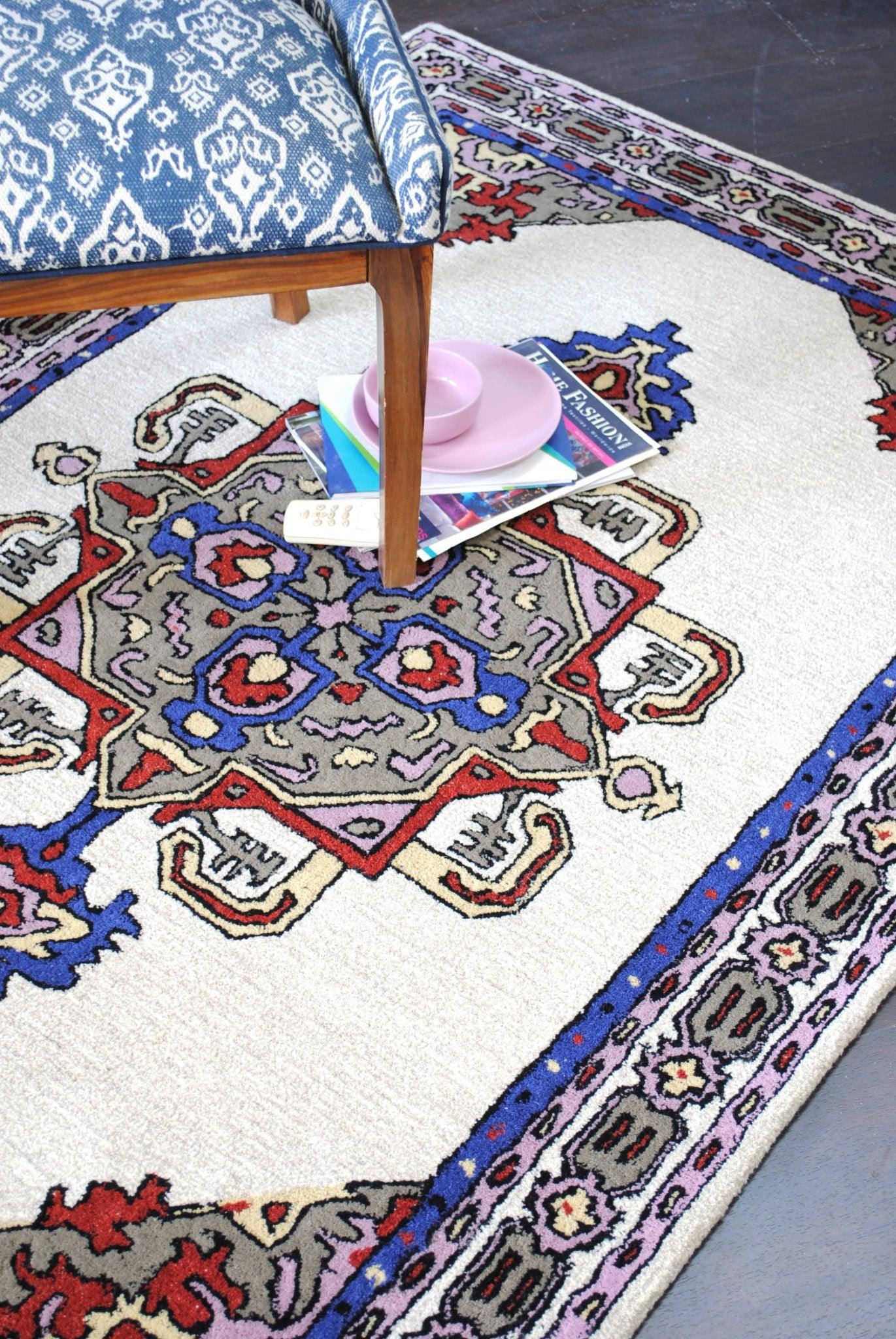 ANTON HANDTUFTED WOOL CARPET - ART AVENUE