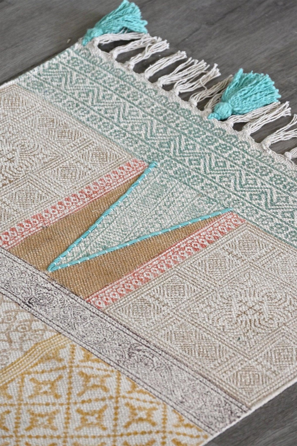Areena block-printed runner multiple lengths — Art Avenue Jaipur