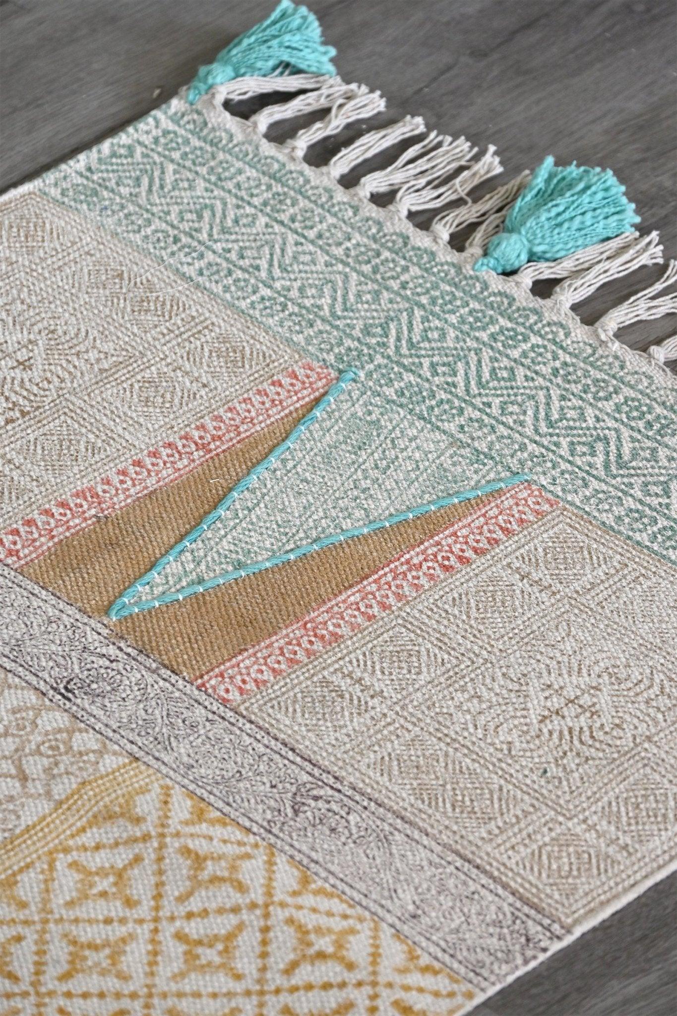 Areena block-printed runner multiple lengths — Art Avenue Jaipur