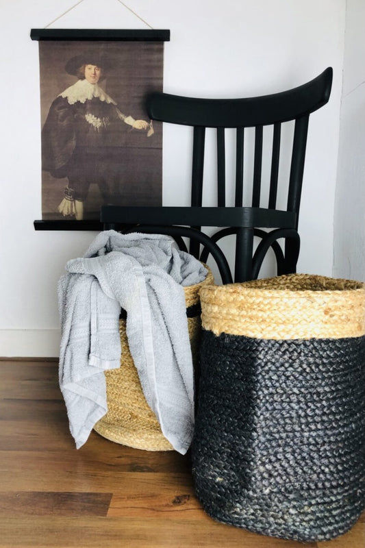 BRICKS - MULTIPURPOSE JUTE BASKET / PLANTER - ART AVENUE