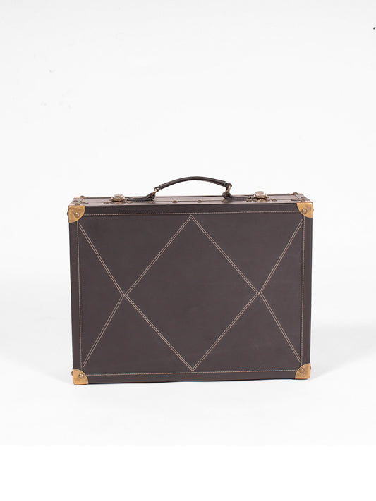 BRITANNY - BRIEFCASE - DARK BROWN - ART AVENUE