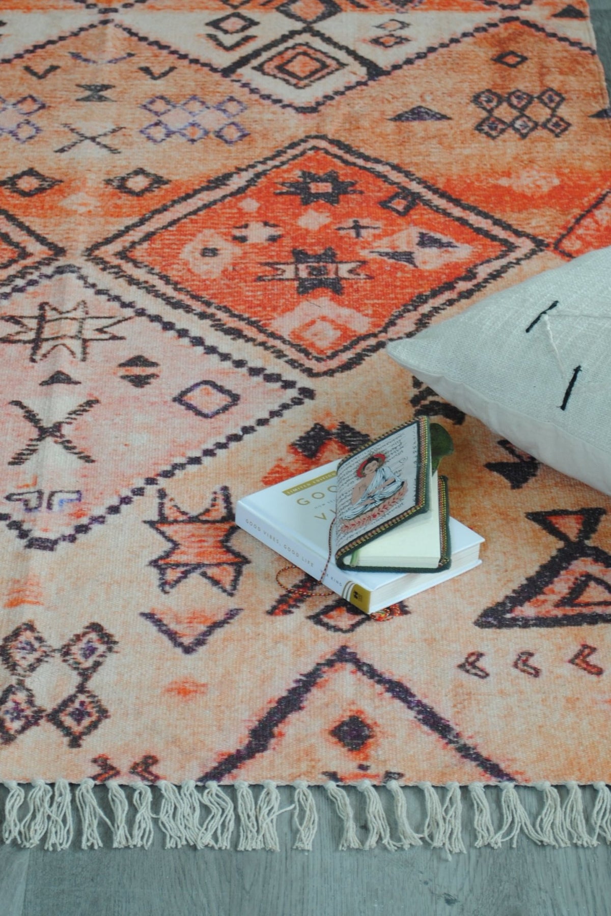 Castanea cotton rug pattern — Art Avenue Jaipur