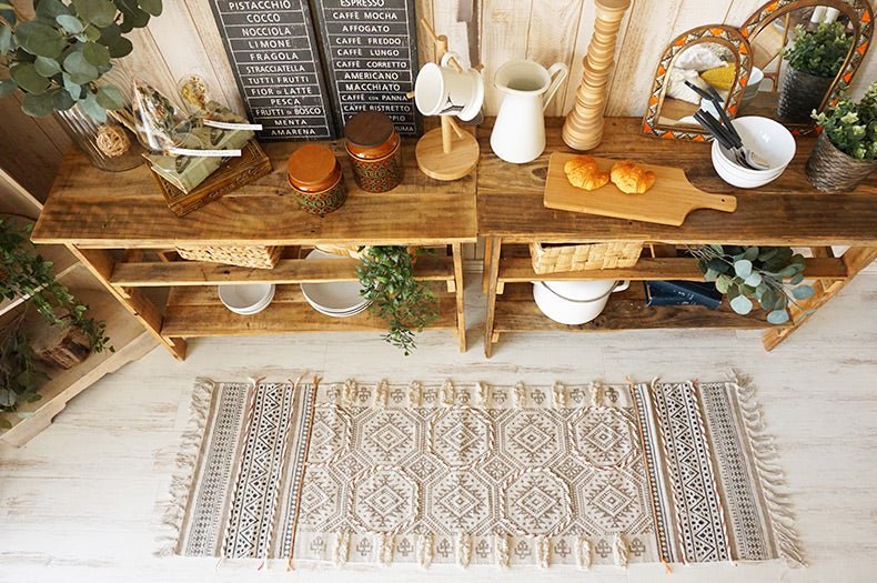 Castle cotton floor runner pattern detail — Art Avenue