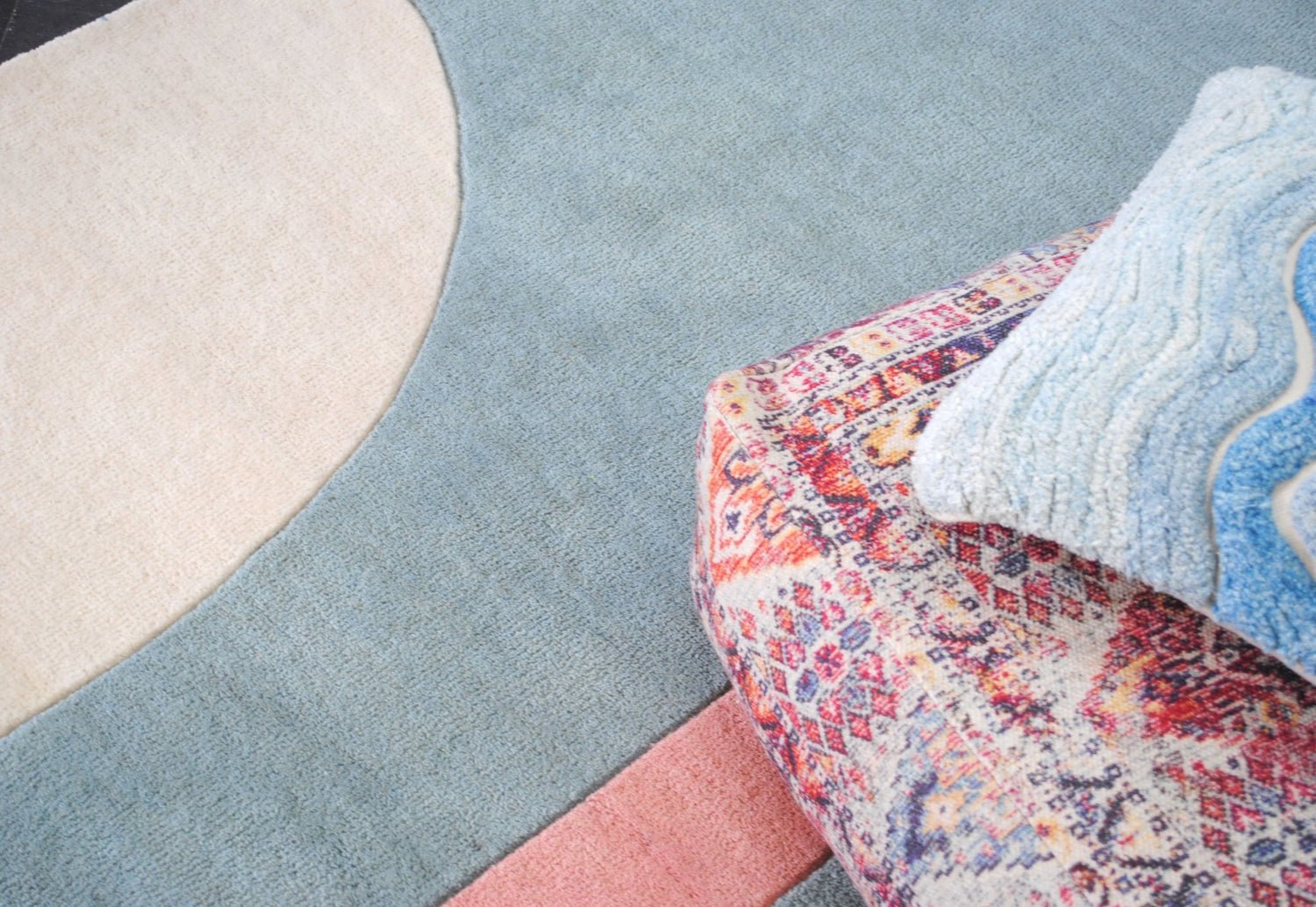 CHURU HANDTUFTED WOOL CARPET - ART AVENUE