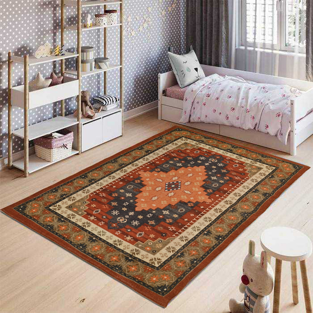 CREATION - PRINTED COTTON RUG - ART AVENUE