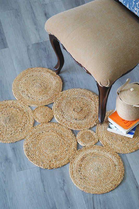 Dais braided jute mat — Art Avenue