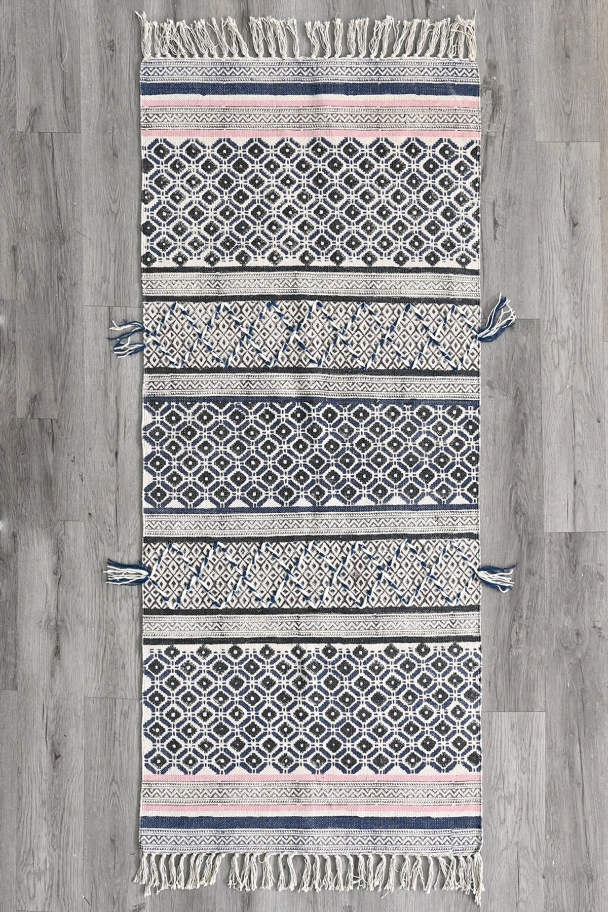 Downtown block-printed runner multiple lengths — Art Avenue Jaipur