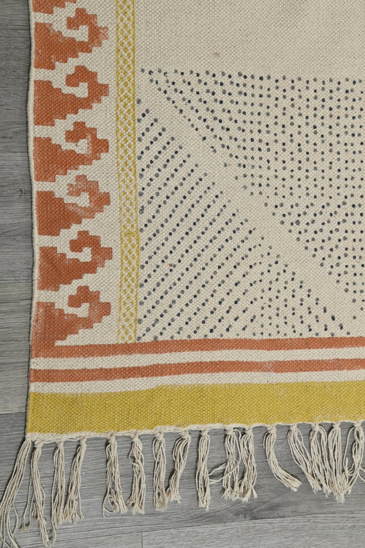 DYNAMO - BLOCK PRINTED RUG - ART AVENUE
