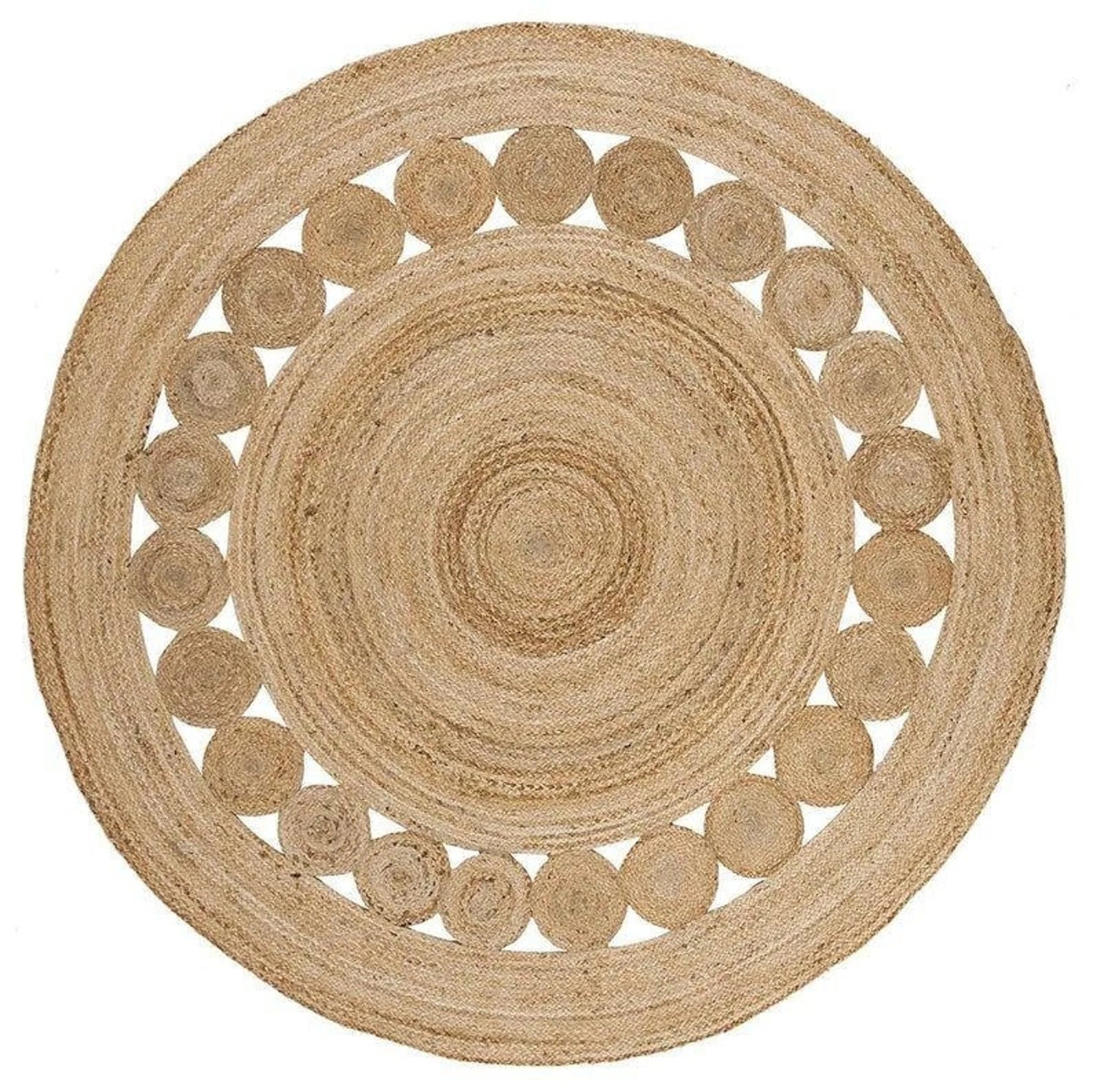 ENGAGE - ROUND JUTE RUG - ART AVENUE