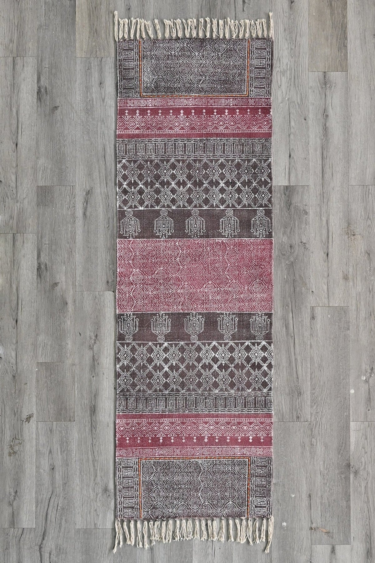 ERICA - BLOCK PRINTED FLOOR RUNNER - ART AVENUE
