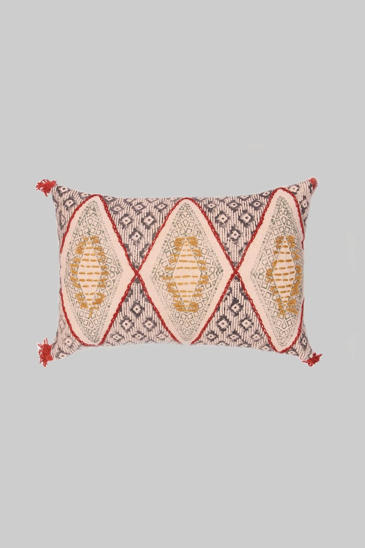 FINE - LUMBAR CUSHION COVER -MULTI - ART AVENUE