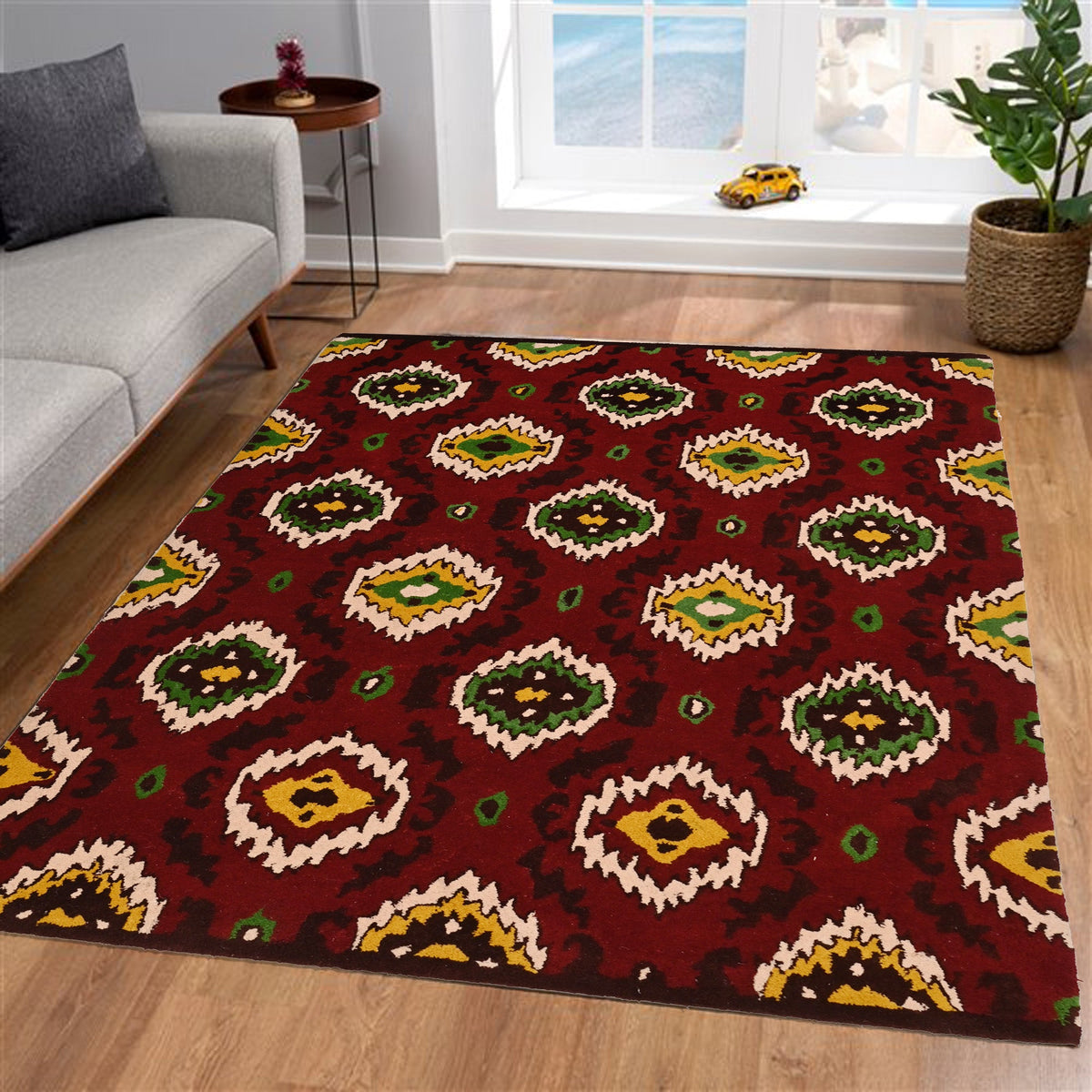 GRAFFITI HANDTUFTED WOOL CARPET - ART AVENUE
