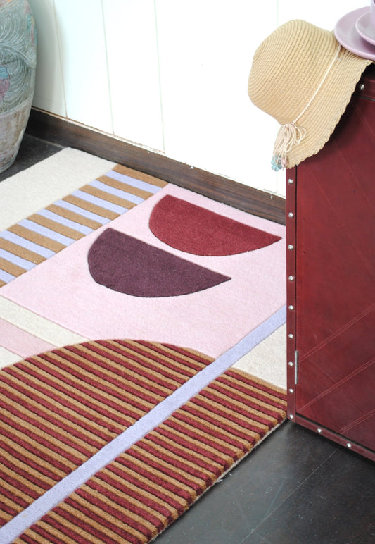 HELENE HANDTUFTED WOOL CARPET - ART AVENUE