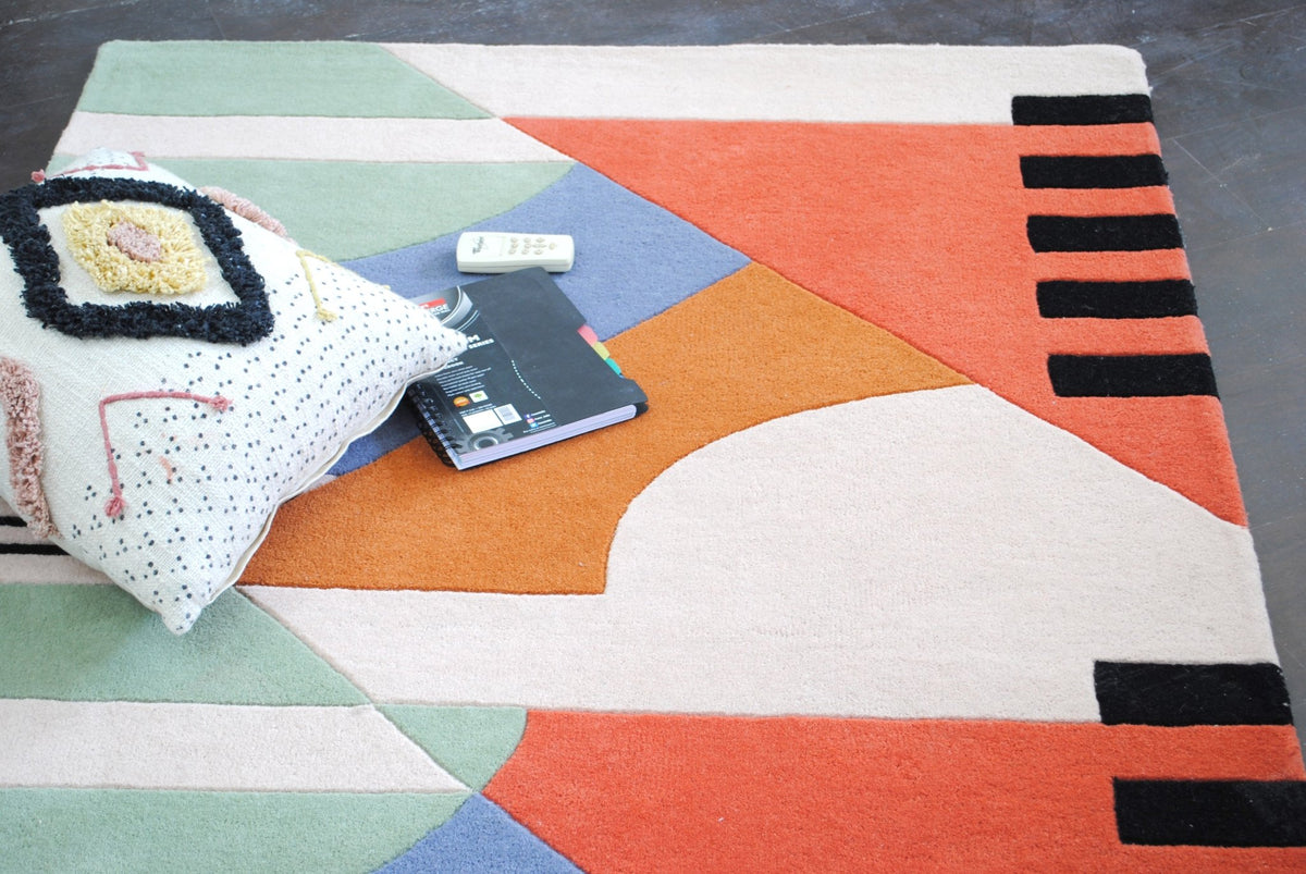 HENRICK HANDTUFTED WOOL CARPET - ART AVENUE