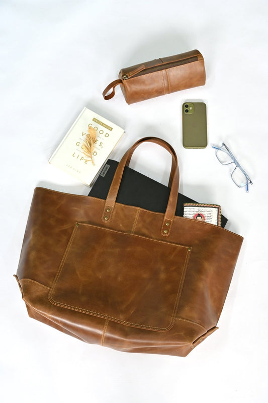 Kelly leather handbag — Art Avenue